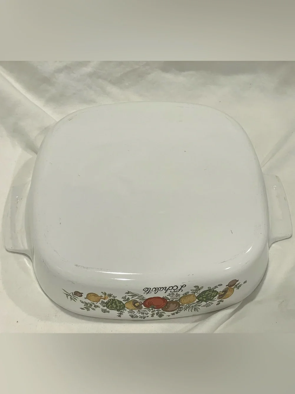 Vintage Corningware “Spice of Life” 8x8” Baking Dish | No Lid | VGUC